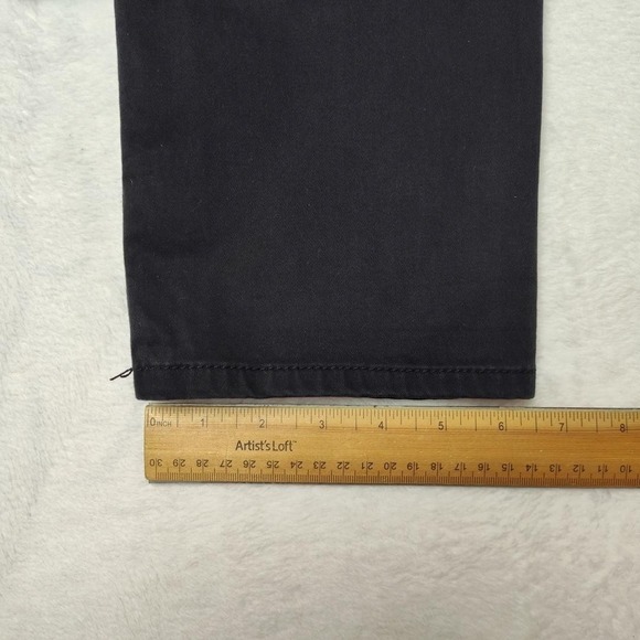 AG Everett Jeans Mens 29x29 Black Dark Wash Slim Straight Stretch Denim Pants - Picture 11 of 12